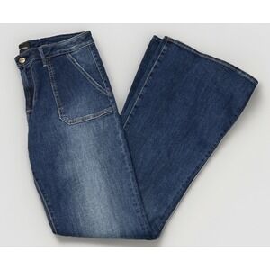 DRIFTWOOD Blue Flare & Wide Leg Jeans